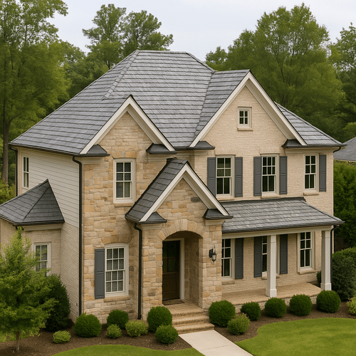 Slate roof