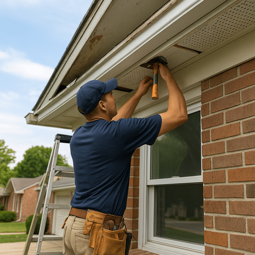 Soffit and Fascia Roof Repair